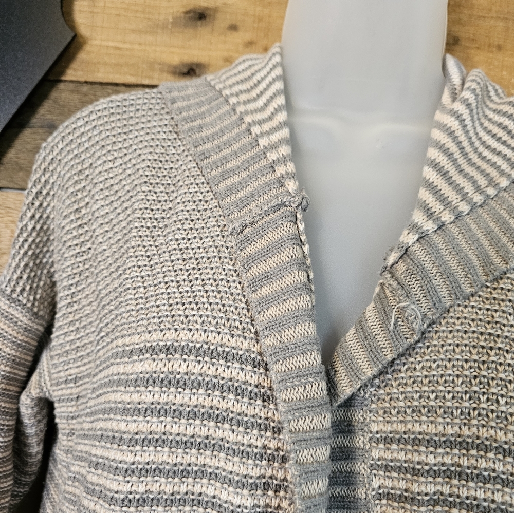 SALE- Sonoma women's open knitted hooded cardigan sweater size xl - Picture 4 of 12